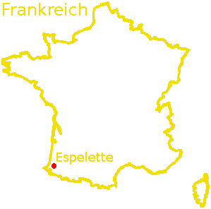 Espelette in Frankreich